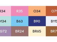 Набор маркеров SKETCHMARKER & Pushkinskiy Синьяк 24 шт