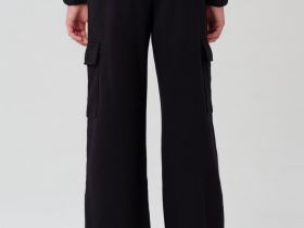 Брюки трикотажные для девочек