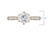 Кольцо из желтого золота э0312кц06210022_white