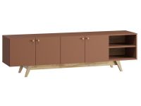 ТВ-тумба Имин 3-180x51 Терракотовый
