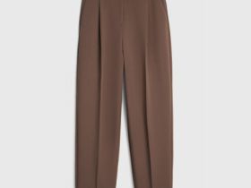 Брюки с ремнём, Коричневый