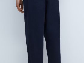 Брюки с регулируемым поясом, Синий