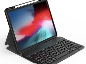 Чехол-клавиатура WIWU Protective Keyboard для Apple iPad 10 (2022)/iPad 11 (2025) русская раскладка (черный)