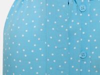 Платье с коротким рукавом и поясом