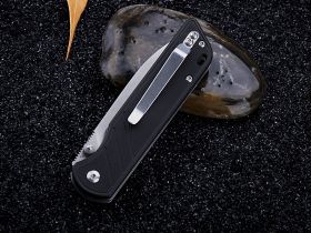 Складной нож QSP Parrot, сталь D2, рукоять G10, черный