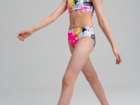 Купальный костюм трикотажный для девочек