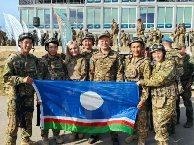 Ветеран СВО выступил наставником команды Якутии на всероссийской игре «Семейная зарница» / ЯСИА   