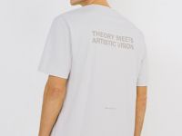 Футболка с текстовым принтом, Белый