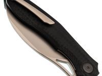 Складной нож TuoTown Hawk, сталь T10S, рукоять G10/Carbon Fiber