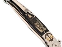 Складной нож Reptilian Билли Бонс-01, сталь VG-10, рукоять кость