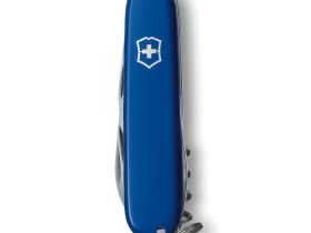 Нож перочинный Victorinox Spartan, сталь X55CrMo14, рукоять Cellidor®, синий, 12 функций, 91мм