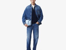 Мужской свитер Lacoste на молнии из органического хлопка