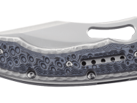 Складной нож CRKT Fossil™ BLACK WITH VEFF SERRATIONS™, сталь 8Cr13MoV, рукоять сталь 2Cr13, накладки G10