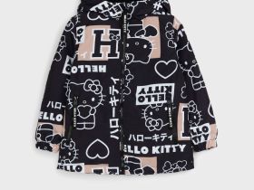 Куртка текстильная с полиуретановым покрытием для девочек (ветровка)