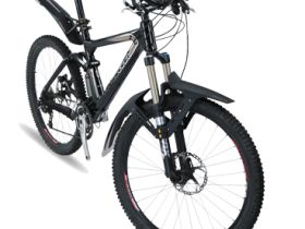 Комплект крыльев Topeak DeFender XC1/XC11 26"-27.5" TC9627 (черный / серый)