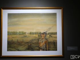 В Якутске открылась выставка графики Алексея Евстафьева