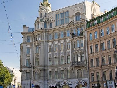 Дом Э.К. фон Липгарта с флигелем