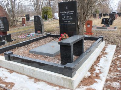 Могила П.А.Сомова, Героя Советского Союза