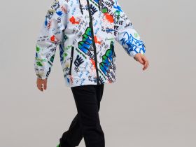 Куртка текстильная с полиуретановым покрытием для мальчиков (ветровка)