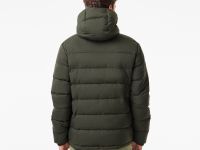 Мужская куртка-бомбер Lacoste на молнии из хлопка