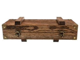 Шкатулка для ножа Милитари, дуб