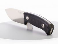 Нож с фиксированным клинком LionSteel M2 G10, сталь D2, рукоять G-10, черный