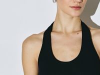 Топ халтер, Черный