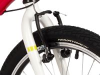 Детский велосипед Novatrack Katrina 20 V-Brake, год 2025, цвет Желтый-Красный