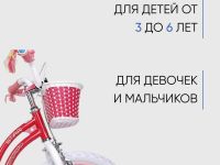 Детский велосипед Royal Baby Stargirl 18, год 2023, цвет Розовый