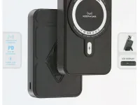 Внешний аккумулятор Keephone Snap Stand PD 20W Magsafe Power Bank с подставкой 15W 10000mAh (черный)