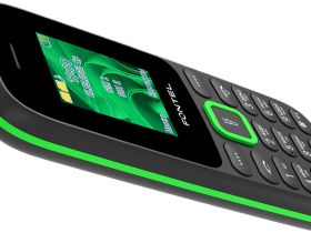 Мобильный телефон Fontel FP200 Чёрный / Зелёный