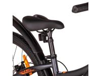 Подростковый велосипед Stels Turbo 430 MD 24, год 2026, цвет Серый, ростовка 11.5