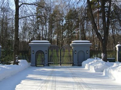 Ограда  с воротами и калиткой, 1915-1917 гг., 1930-е гг.