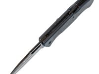 Складной нож Ute 440C BW, серая G10, Kizlyar Supreme