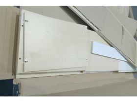Стол-тумба Элвуд 220x78 Белый
