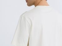 Футболка с принтом и вышивкой, Белый