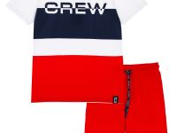 Комплект трикотажный для мальчиков: фуфайка (футболка), шорты