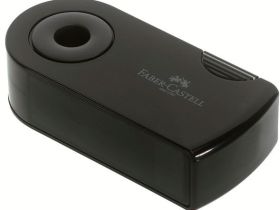 Точилка Faber-castell двойная с контейнером