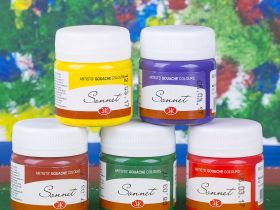 Гуашь "Сонет" 40 мл Фуксия