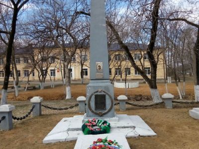 Обелиск Герою Советского Союза Краскину, погибшему в 1936 г.
