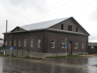 Дом врача Каменева, в котором в сент. 1917 г. был организован Меленковский союз молодежи