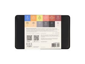 Набор карандашей акварельные Sketchmarker "Оттенки кожи", 12 цветов, жестяной пенал