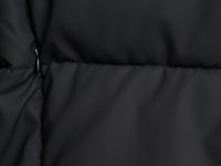 Утеплённая куртка с капюшоном, Черный