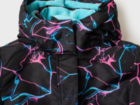 Комбинезон текстильный с полиуретановым покрытием для девочек