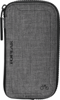 Кошелек с отделением для смартфона TOPEAK CYCLING WALLET 5.5" (серый)