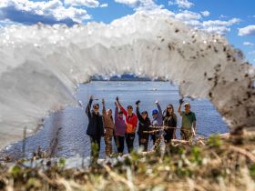 Ледоход на Еланке: Весеннее пробуждение природы и незабываемые виды