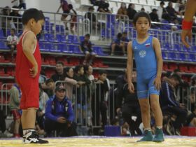 Около 1400 юных участников собрал фестиваль борьбы в Якутске