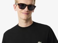 Мужская футболка Lacoste классического кроя из органического хлопка