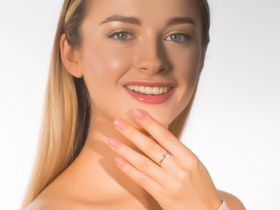 Кольцо из белого золота э4712кц04203099