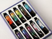 Набор акварели Super Vision с грануляцией "Layered" 10 цв*15 мл туба в картонной коробке